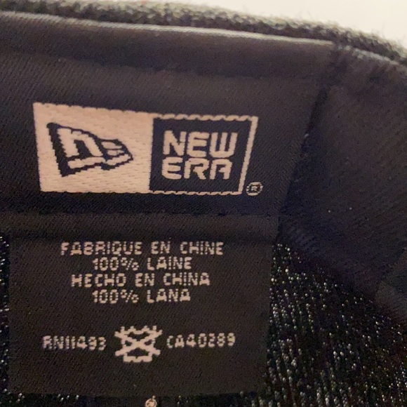 Mens Los Angeles Angels Black New Era Authentic Collection Fitted Hat - Picture 6 of 7